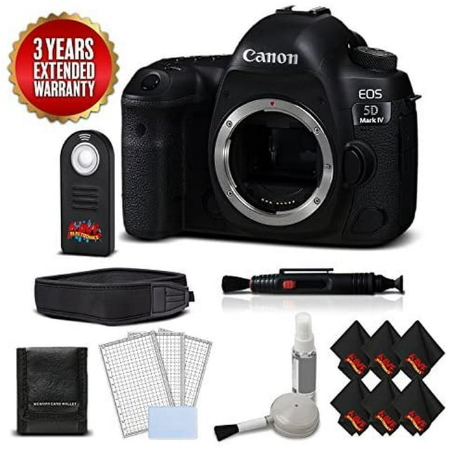 Canon EOS 5D Mark IV DSLR Camera International Version (No Warranty)(Body Only) + Professional Cleaning Kit