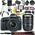 thumbnail image 1 of Canon EOS 5D Mark IV DSLR Camera with 24-105mm F/4L II Lens + 64GB Pro Bundle (International Version), 1 of 6