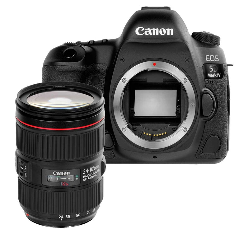 Canon EOS 5D Mark IV DSLR Camera with 24-105mm f/4L II Lens