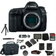 thumbnail image 1 of Canon EOS 5D Mark IV Full Frame Digital SLR Camera Body - Bundle with Tripod + LED Light + 32 GB Memory Card + More (Int (International Version), 1 of 6