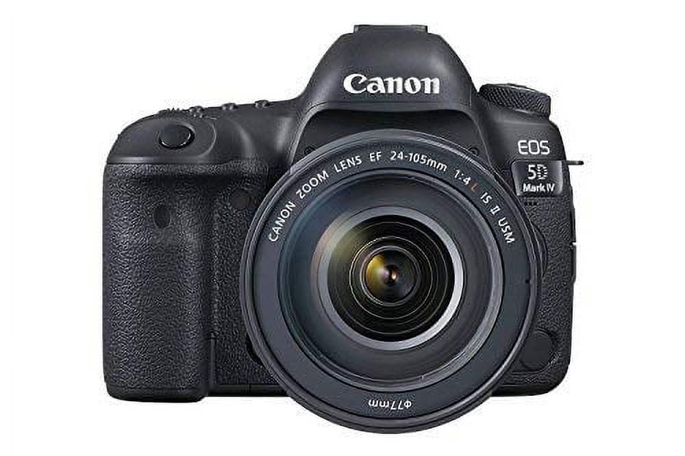 Canon EOS 5D Mark IV Full Frame Digital SLR Camera EF 24-105mm f/4L is II USM Lens Kit (International Model) (No Warran