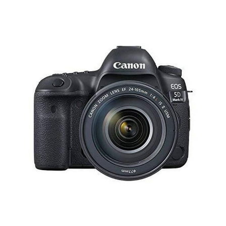 Canon EOS 5D Mark IV Full Frame Digital SLR Camera EF 24-105mm f/4L is II USM Lens Kit (International Model) (No Warran