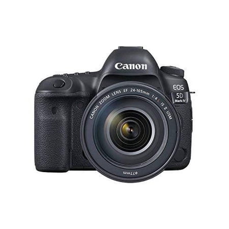 Canon EOS 5D Mark IV Full Frame Digital SLR Camera EF 24-105mm f/4L is II USM Lens Kit (International Model) (No Warran