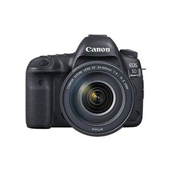 Canon EOS 5D Mark IV Full Frame Digital SLR Camera EF 24-105mm f/4L is II USM Lens Kit (International Model) (No Warran