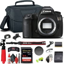 Canon EOS 5DS DSLR Camera (Body Only) (0581C002) + 64GB Card + Case + More