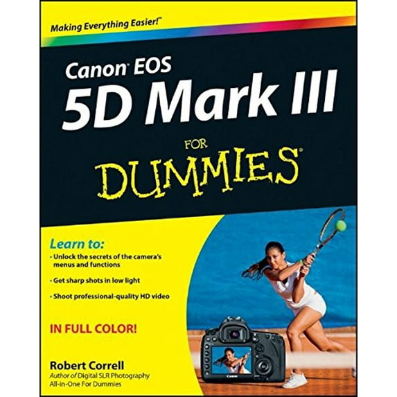 Pre-Owned Canon EOS 5D Mark III For Dummies (Paperback) 1118335937 9781118335932