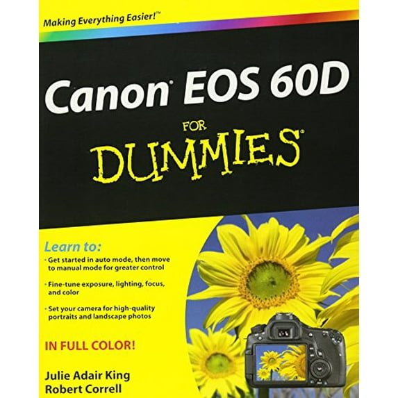Pre-Owned Canon EOS 60d for Dummies (Paperback) 1118004892 9781118004890