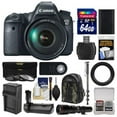 thumbnail image 1 of Canon EOS 6D Digital SLR Camera Body with EF 24-105mm L IS USM & 500mm Telephoto Lens + 64GB Card + Backpack + Battery &, 1 of 6