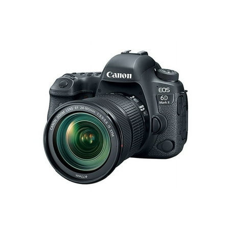 Canon - EOS 6D Mark II DSLR Camera with EF 24-105mm f/3.5-5.6 IS STM Lens - Black