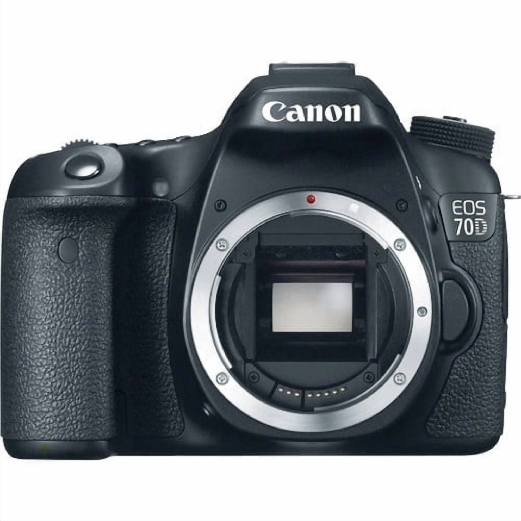 Canon EOS 70D DSLR Camera Body, 20.2MP APS-C Digital Camera, Dual