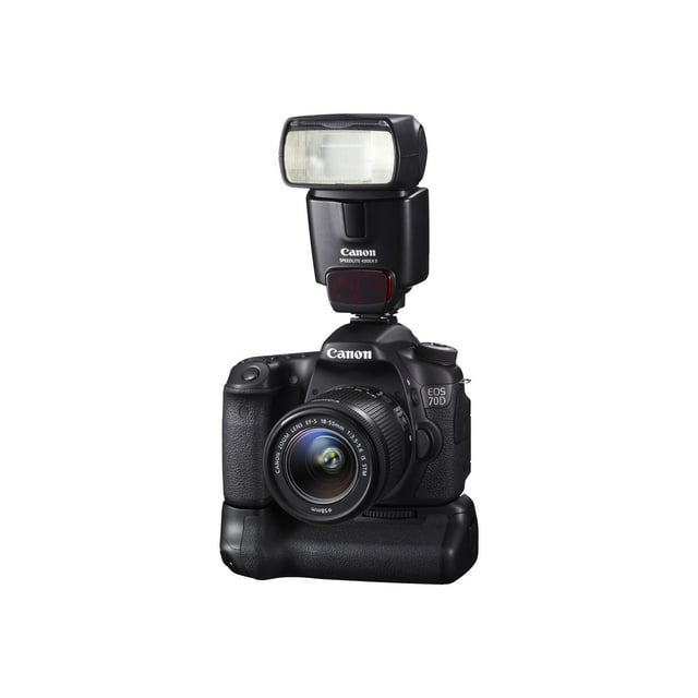 Canon EOS 70D - Digital camera - SLR - 20.2 MP - APS-C - 1080p - 7.5x optical zoom EF-S 18-135mm IS STM lens - Wi-Fi