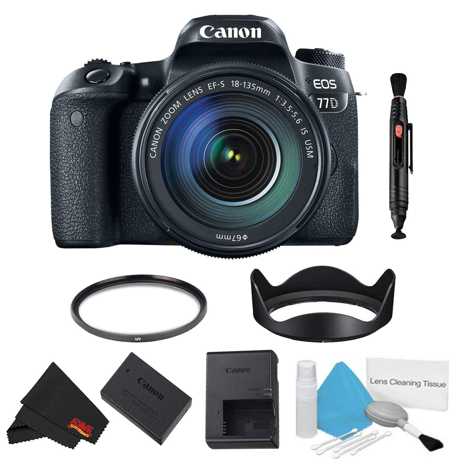 Canon EOS 77D DSLR Camera with 18-135mm Lens Bundle South Korea Ubuy