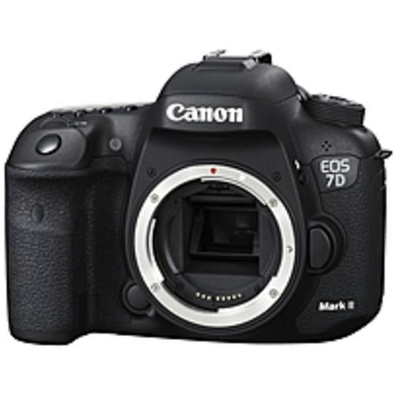 Canon EOS 7D Mark II DSLR Camera, Black, 20.2MP (Body Only