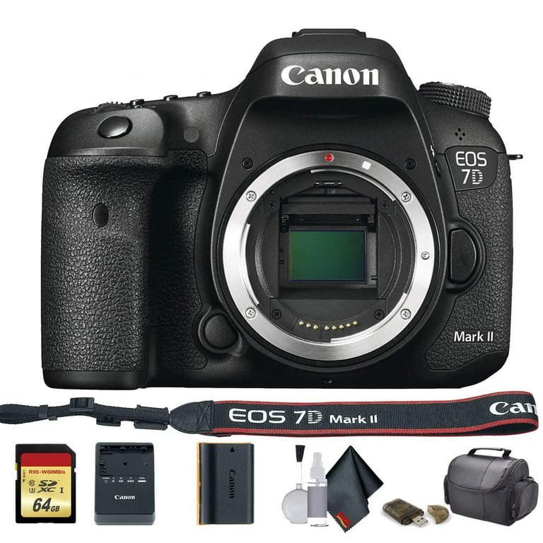Canon EOS 7D Mark II DSLR Camera (Intl Model) - Starter Bundle