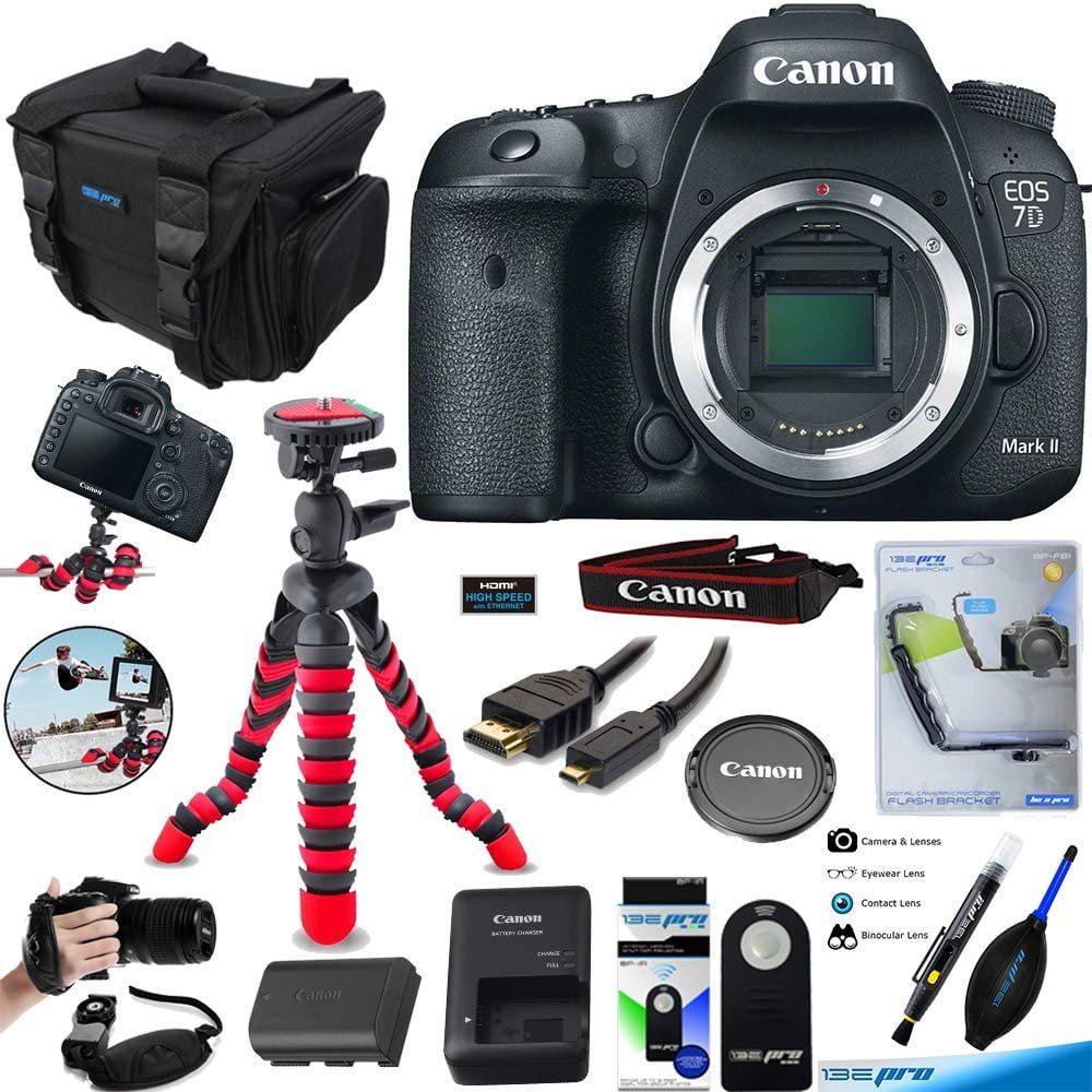 Canon EOS 7D Mark II Digital SLR Camera (Body Only) + Deal-Expo Accessories  Bundle