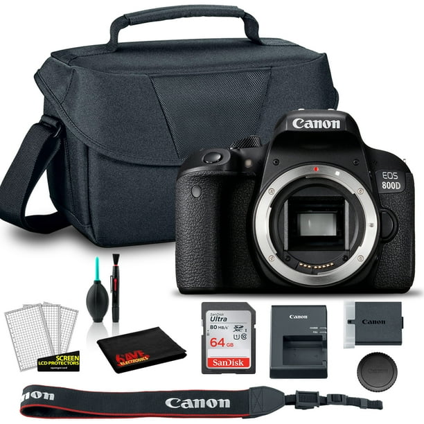Canon 800d camera bag top