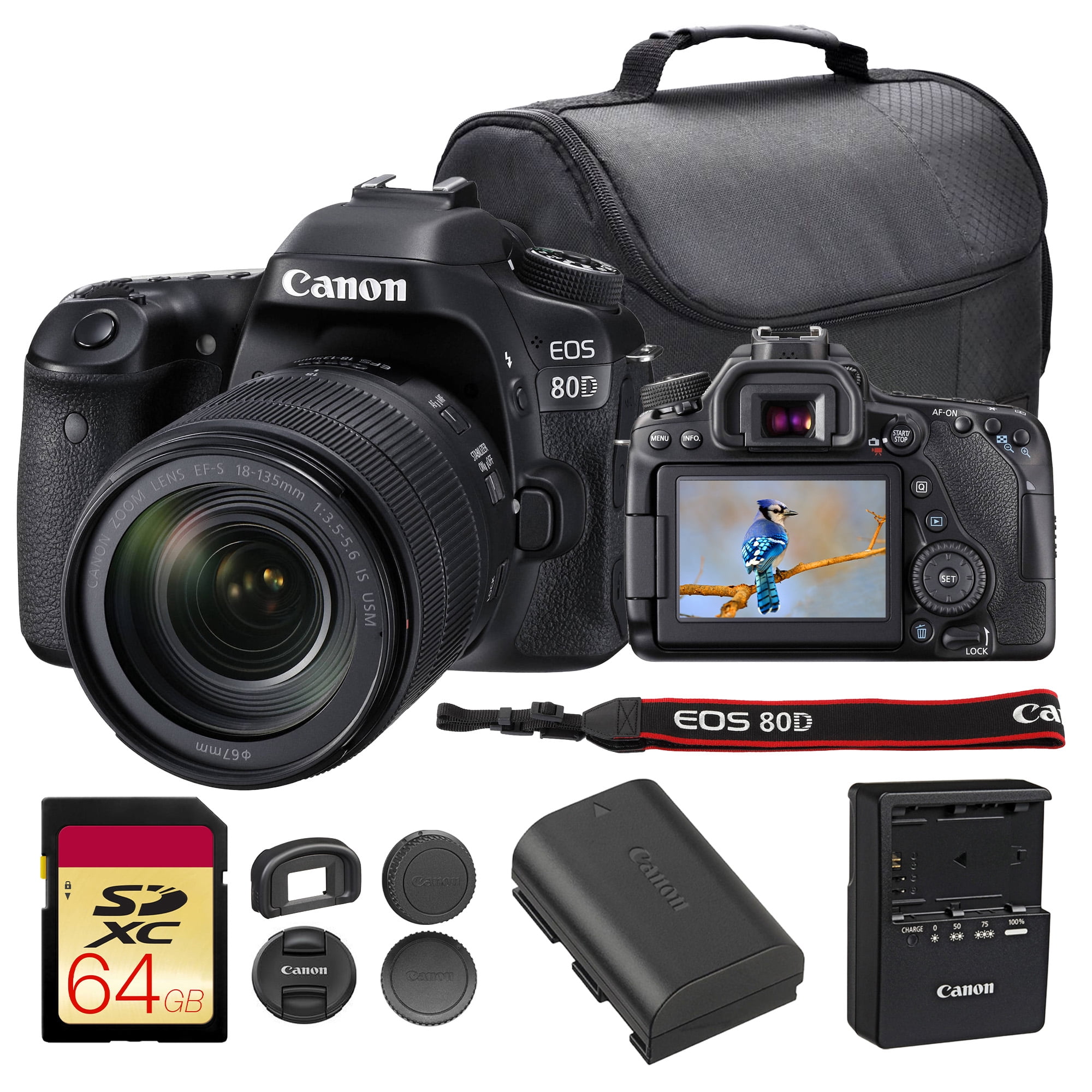 Canon EOS 80D(W) セット Canon EOS 80D DSLR Cameras Electronics