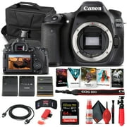 Canon EOS 80D DSLR Camera Body Only 1263C004 - Basic Bundle International Version