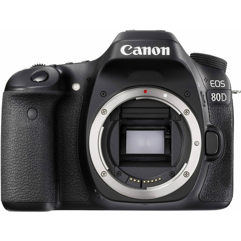 Canon EOS 80D - Digital camera - SLR - 24.2 MP - APS-C - 1080p / 60 fps - body only - Wireless LAN, NFC Canon EOS 80D - Digital camera - SLR - 24.2 MP - APS-C - 1080p / 60 fps - body only - Wireless LAN, NFC