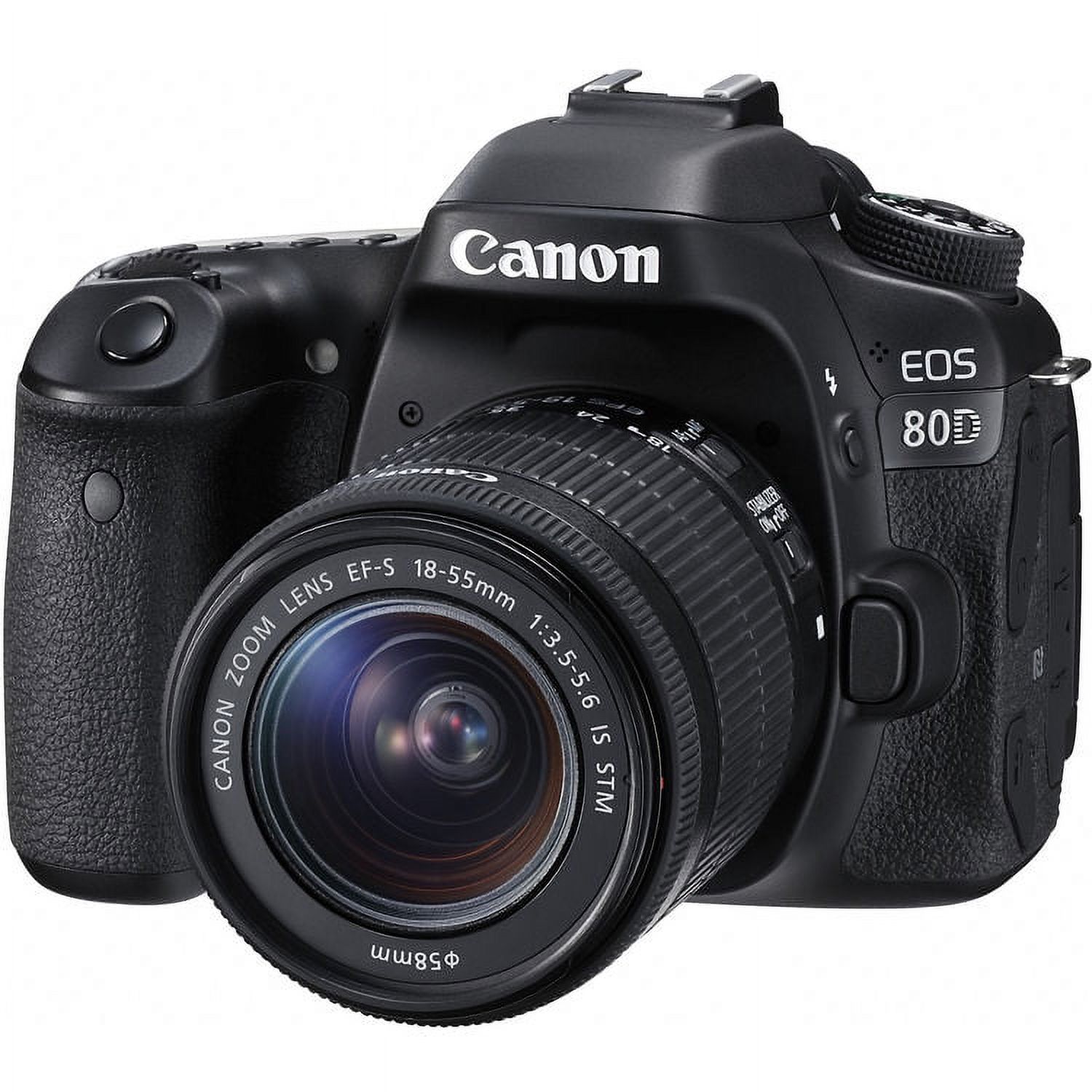 Canon EOS 80D DSLR Camera with 18-55mm Lens - image 1 of 10
