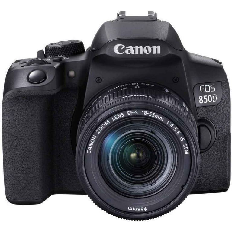 Canon EOS 850D DSLR with EF-S 18-55mm Lens Standard Kit - Walmart.com