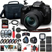 Canon EOS 90D DSLR Camera W/ 18-135mm Lens 3616C016 - Advanced BundleInternational Model