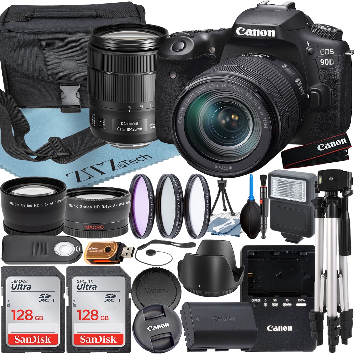 canon-eos-90d-dslr-bundle-32-5mp-4k30p-video-18-135mm-lens-128gb