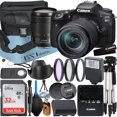 thumbnail image 1 of Canon EOS 90D DSLR Camera with 18-135mm IS USM Lens + SanDisk 32GB Card + Case + 3 Pieces Filter + Flash + ZeeTech Accessory Bundle (International Version), 1 of 8
