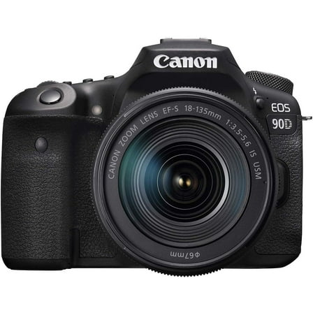 Canon EOS 90D DSLR Camera with 18-135mm Lens (International Version)
