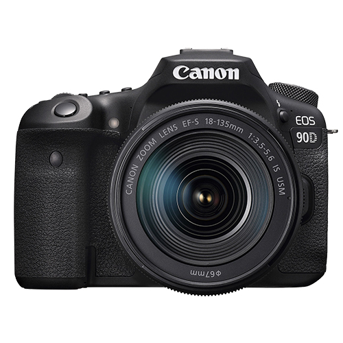 Canon EOS 90D Digital SLR Camera with 18-135mm EF-S f/3.5-5.6 IS USM Lens - image 1 of 11