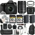 thumbnail image 1 of Canon EOS 90D Wi-Fi Full HD 4K30p  Digital SLR Camera + Canon 18-135mm IS USM Lens + Canon 50mm 1.8 II Lens + Battery Grip. All Original Accessories Included, 1 of 6