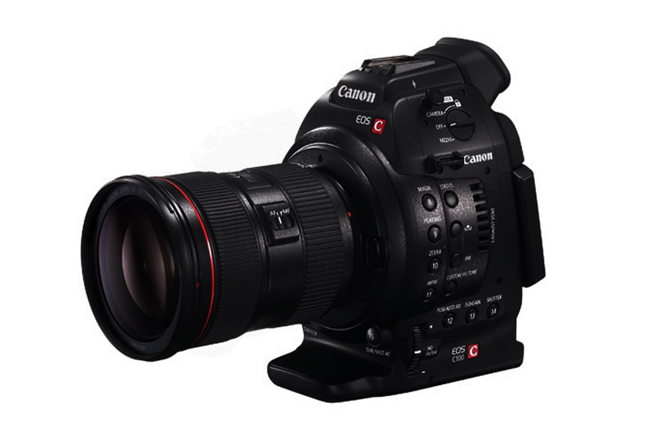 Canon EOS C100 Mark II Cinema EOS Camera with EF 24-105mm f/4L ...