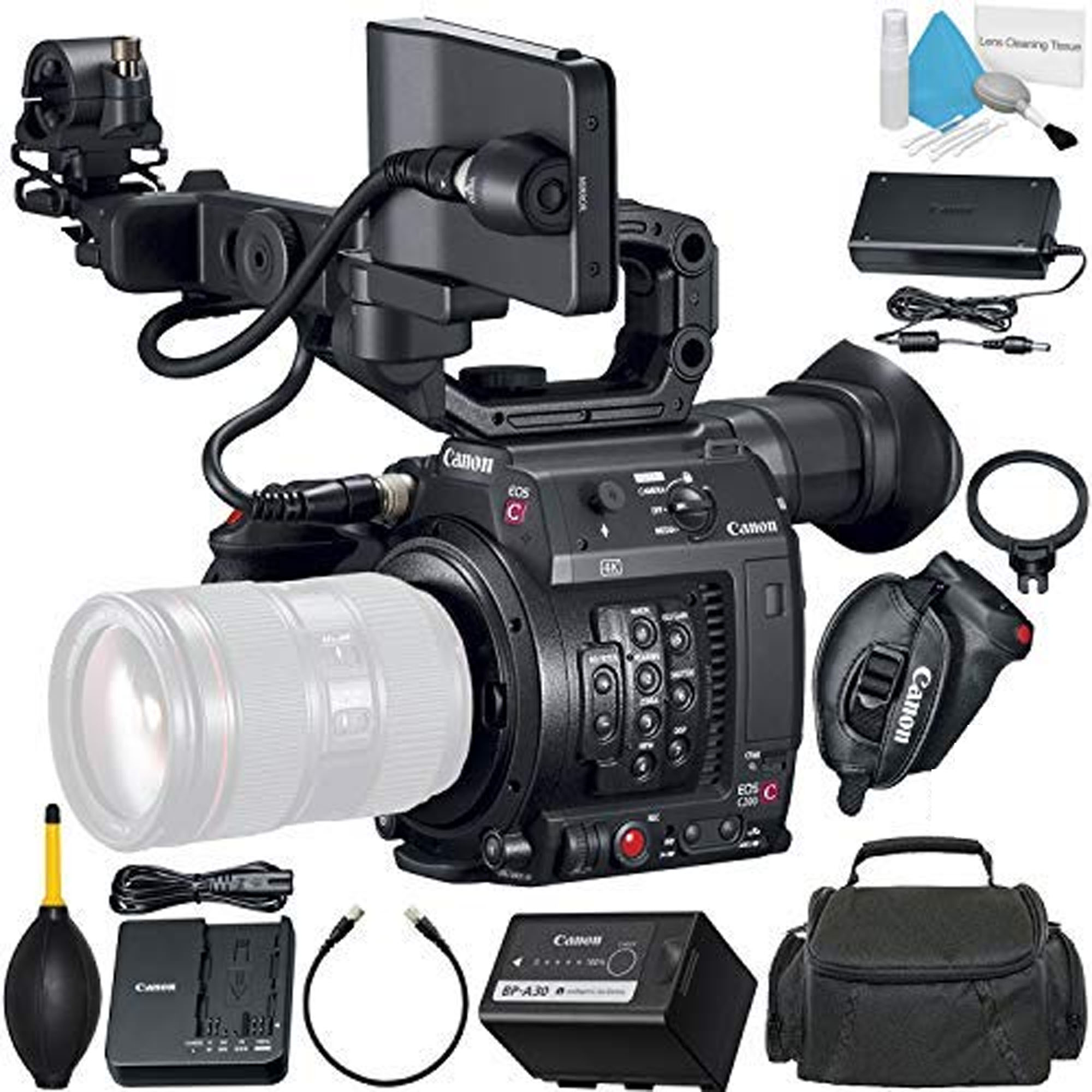 Canon EOS C200 Cinema Camera (EF-Mount) NTSC/PAL Starter Bundle - image 1 of 1