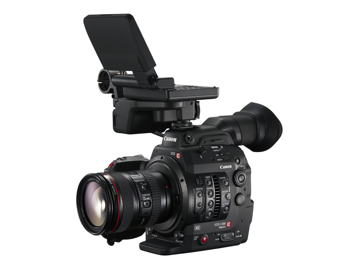 Canon EOS C300 Mark II - Camcorder - APS-C - 4K - 9.84 MP - body only - flash card - image 1 of 12