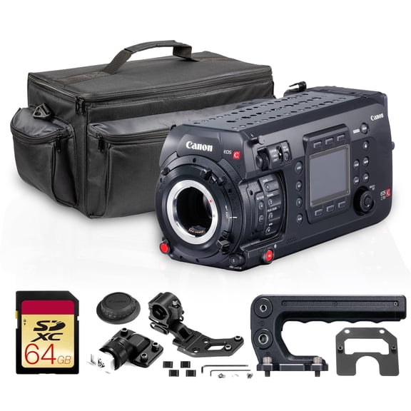 Canon EOS C700 Cinema Camera Bundle, Super 35 Professional Video Camera with 64GB Card & Accessories (International Model)