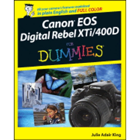 Pre-Owned Canon EOS Digital Rebel XTi/400D For Dummies Paperback