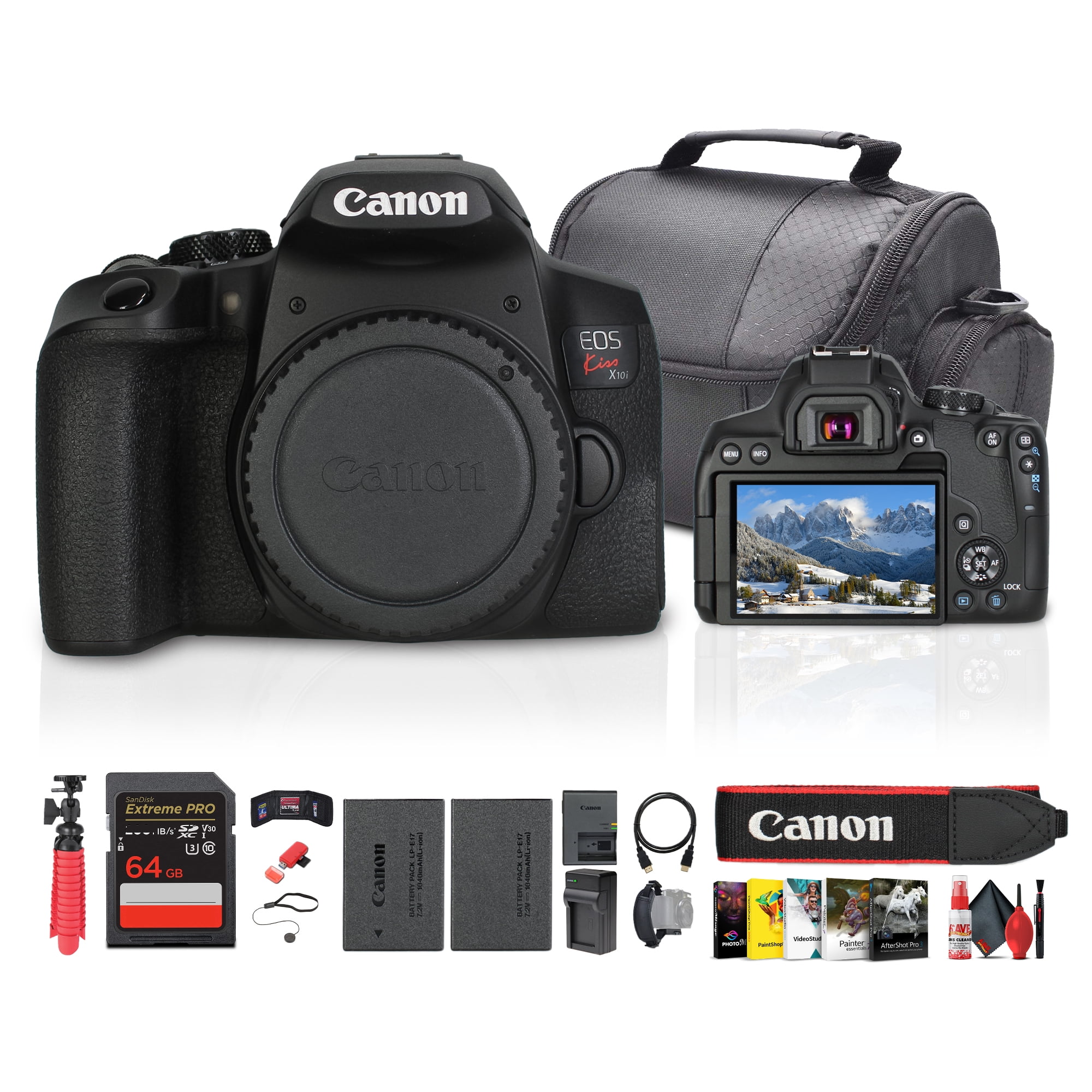 Canon EOS Kiss X10i / Rebel T8i DSLR Camera Body Only with