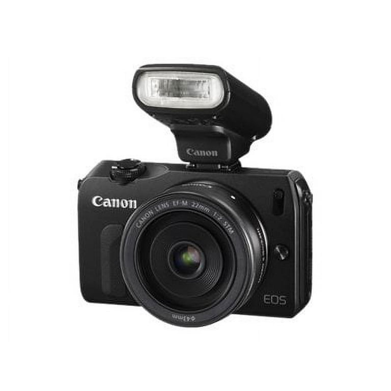 Canon EOS M - Digital camera - mirrorless - 18.0 MP - APS-C - 1080p 22mm  Pancake lens - black