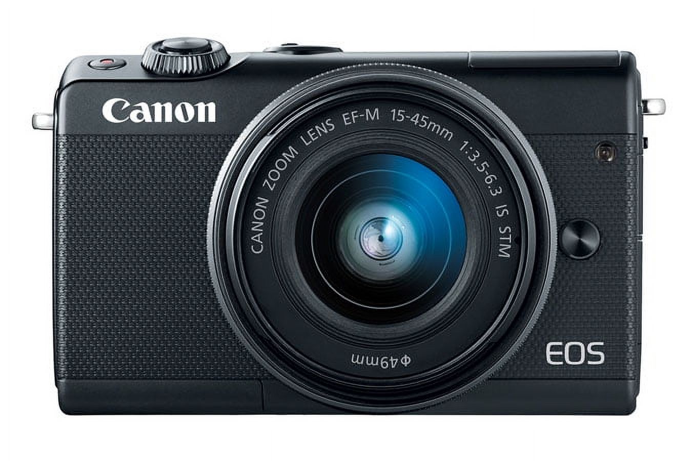 Canon EOS M100 Mirrorless Digital Camera with 15-45mm Lens (Black) - image 1 of 6