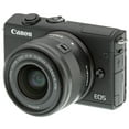 thumbnail image 1 of Canon EOS M200 Mirrorless Digital Camera w/ 15-45mm Lens (Black) (International Version), 1 of 1