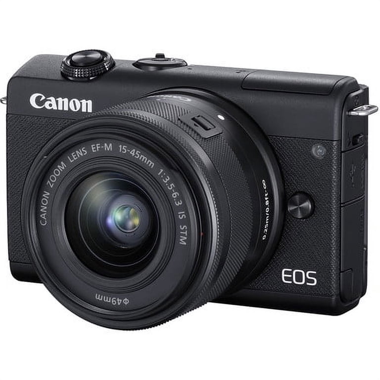Canon EOS M200 Professional Mirrorless Digital Camera with 15-45mm