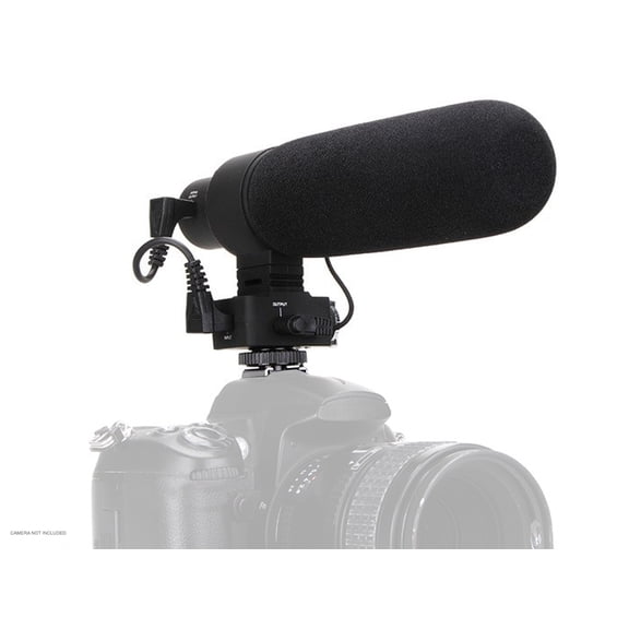 Canon EOS M5 Advanced Super Cardioid Microphone (Stereo/Shotgun) With Dead Cat Wind Muff