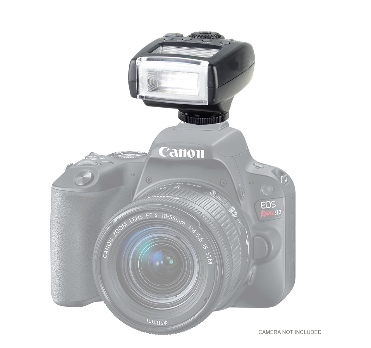 Canon EOS M50 Compact LCD Mult-Function Flash (e-TTL, e-TTL II, e