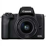 Canon EOS M50 Mark II + EF-M 15-45mm is STM Kit BlackSold without manufacturer