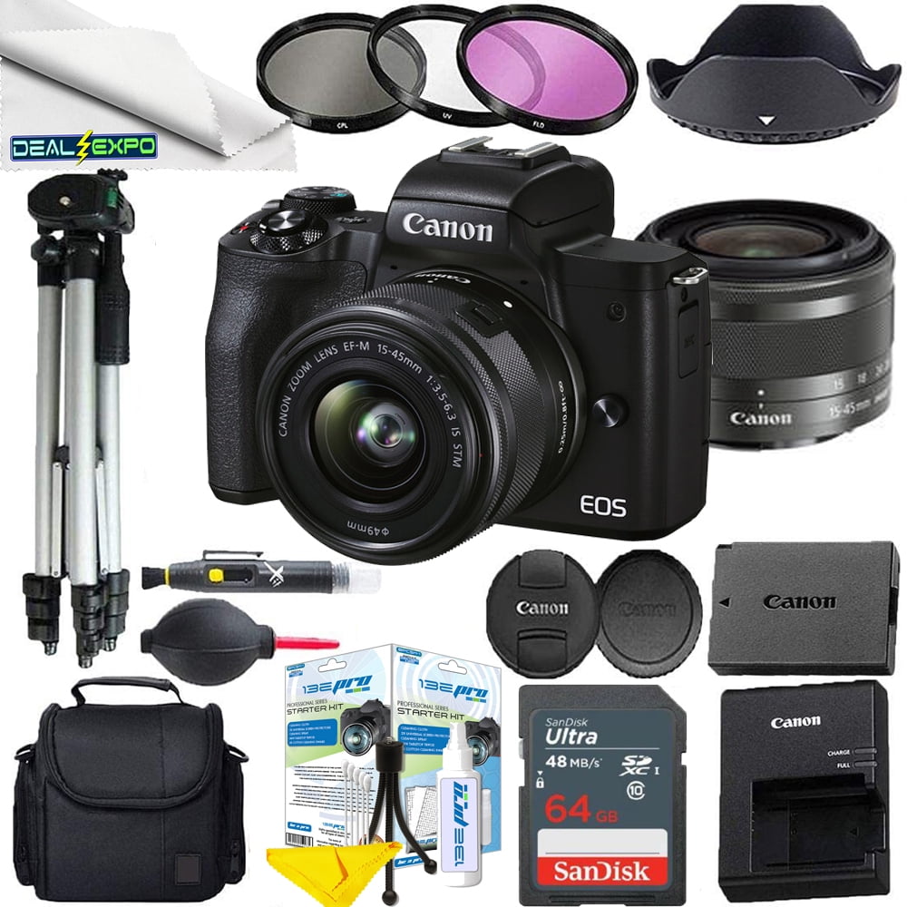 Canon EOS M50 Mark II Mirrorless Camera with EF-M Uganda Ubuy