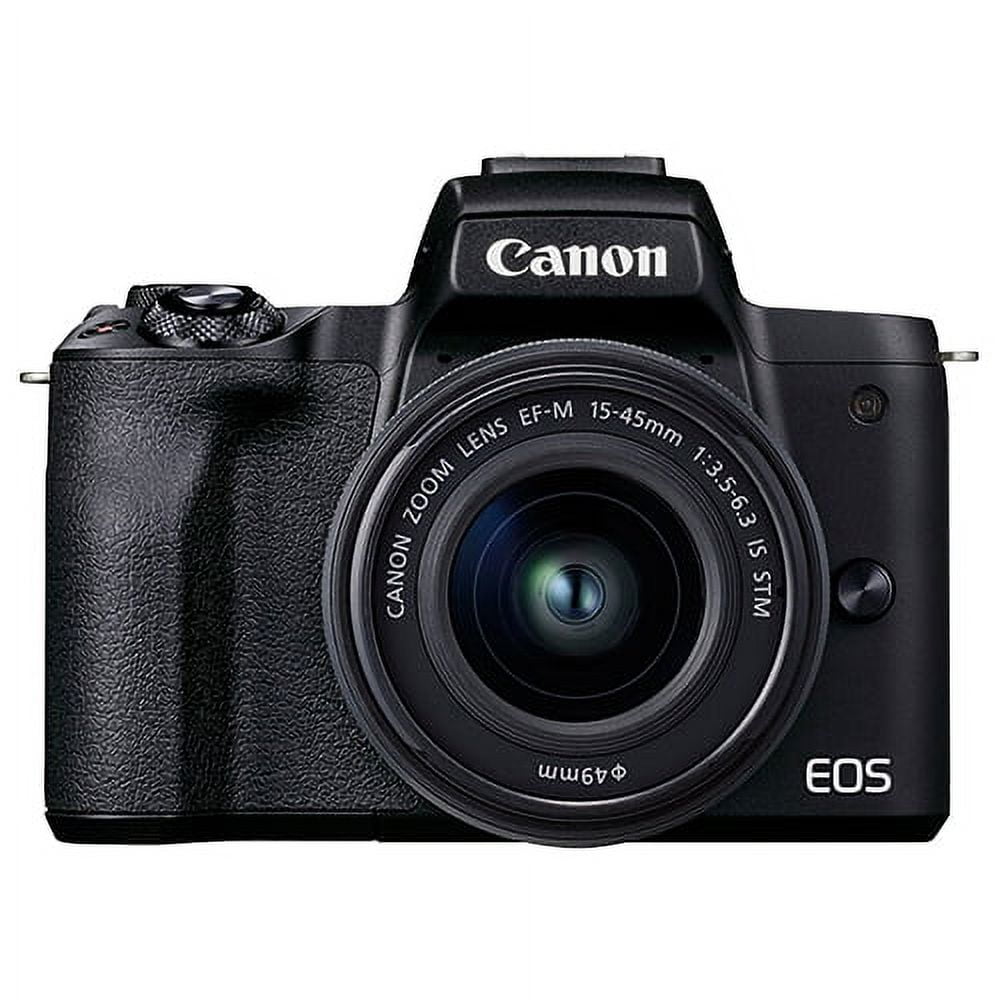 Canon EOS M50 Mark II 24.1MP Mirrorless Digital Camera, UHD 4K