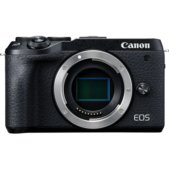 Canon EOS M6 Mark II 32.5 Megapixel Mirrorless Camera Body Only, Black