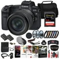 thumbnail image 1 of Canon EOS R Mirrorless Camera 30.3MP Full Frame + RF 24-105mm Lens Bundle 64GB Kit (International Model), 1 of 6