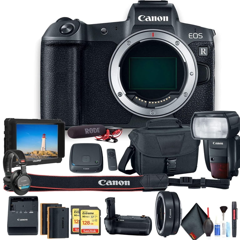 Canon EOS R Mirrorless Digital Camera Intl Model W/ Bag, Mount 