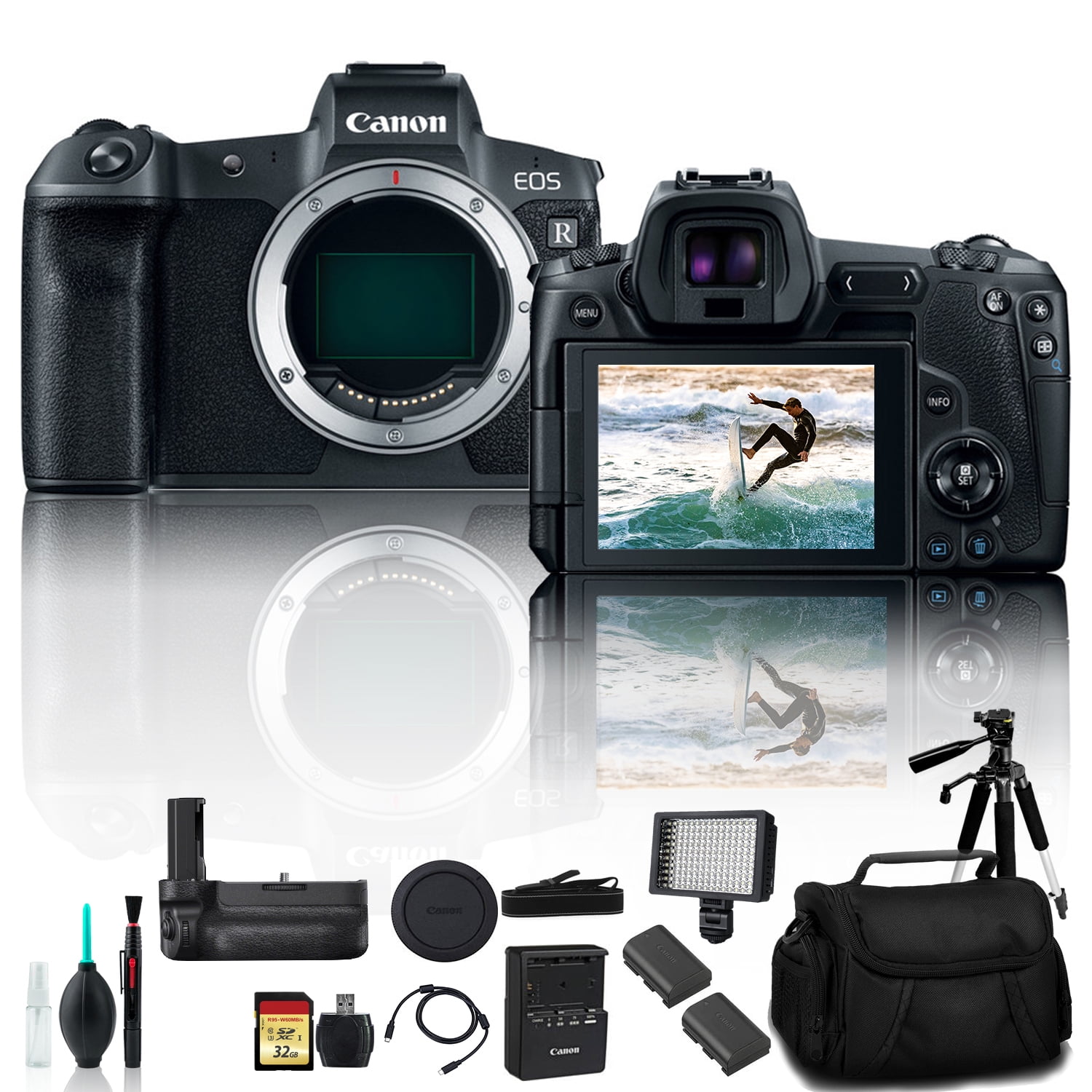 Canon EOS R Mirrorless Digital Camera Starter Bundle 02